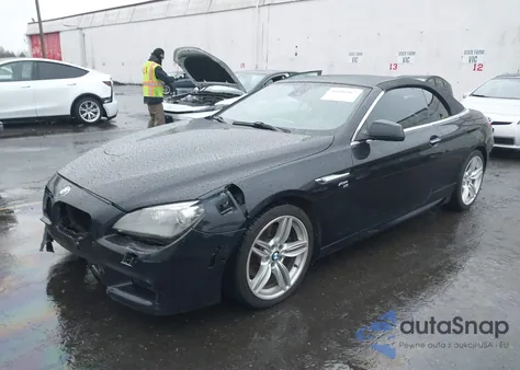 2012 BMW 650I xDrive из США, поврежденный, VIN WBALZ5C54CC619725